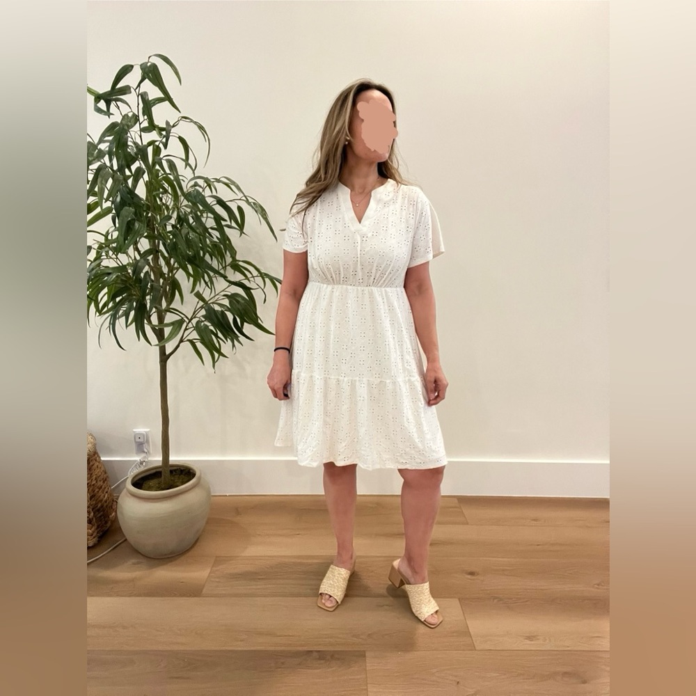 White dress